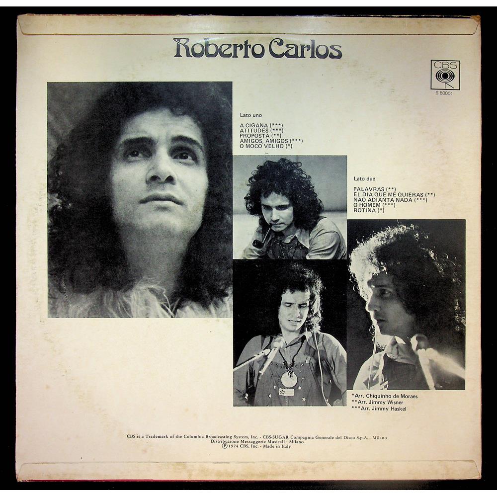 EBOND Roberto Carlos - Roberto Carlos Vinile V052068