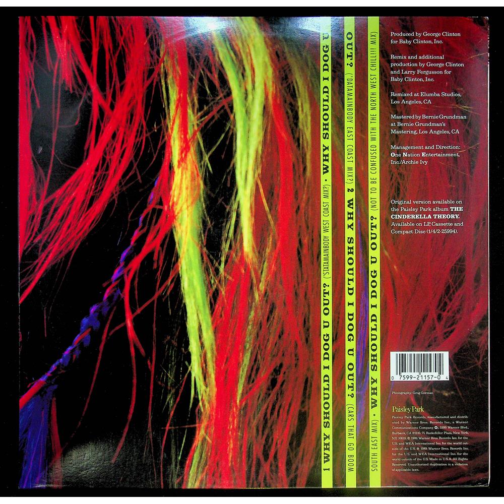 EBOND George Clinton - Why Should I Dog U Out ? Vinile V052083