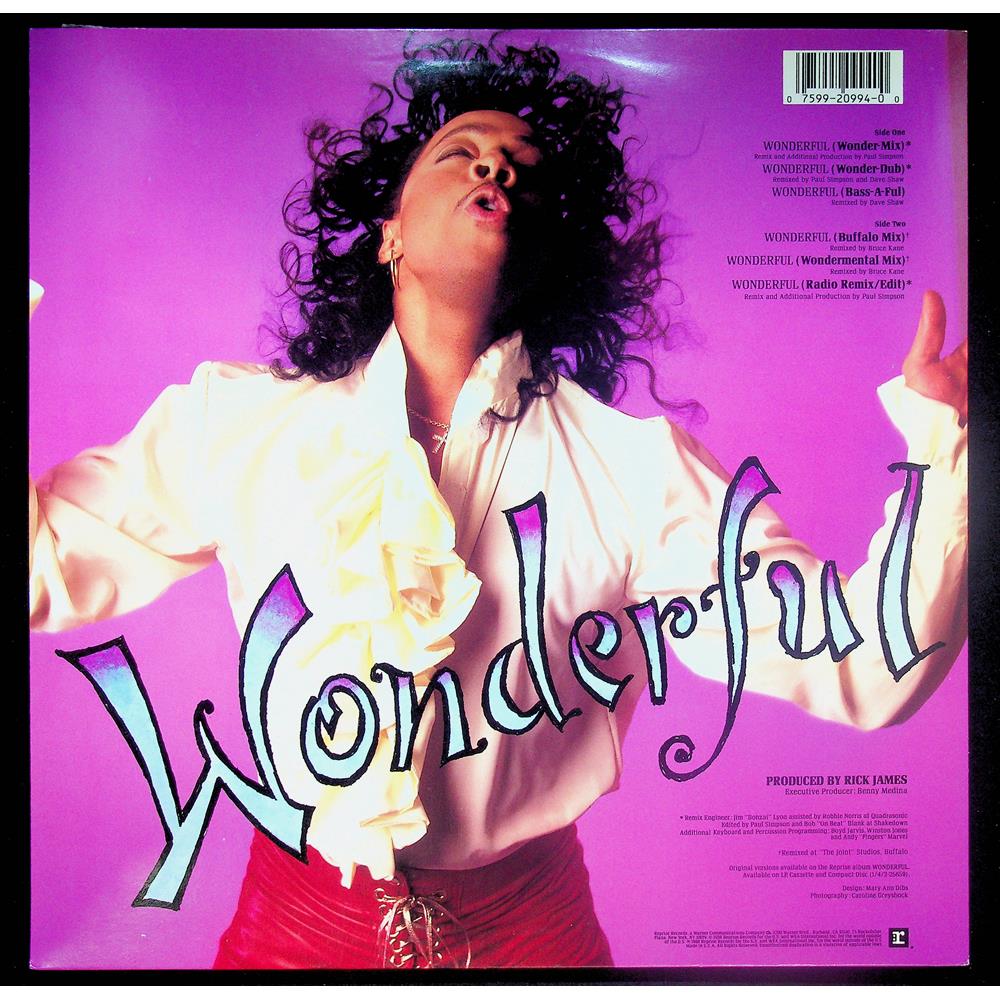 EBOND Rick James - Wonderful Vinile V052090