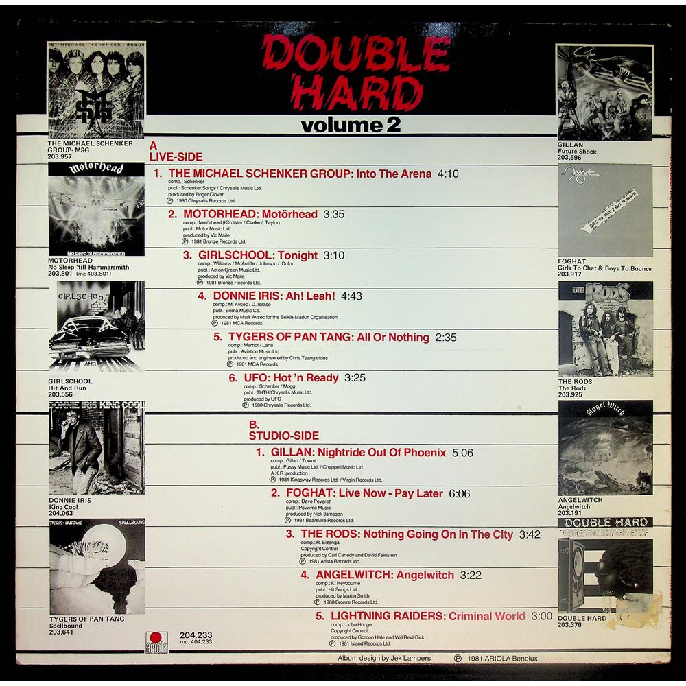 EBOND Various - Double Hard Volume 2 Vinile V053077