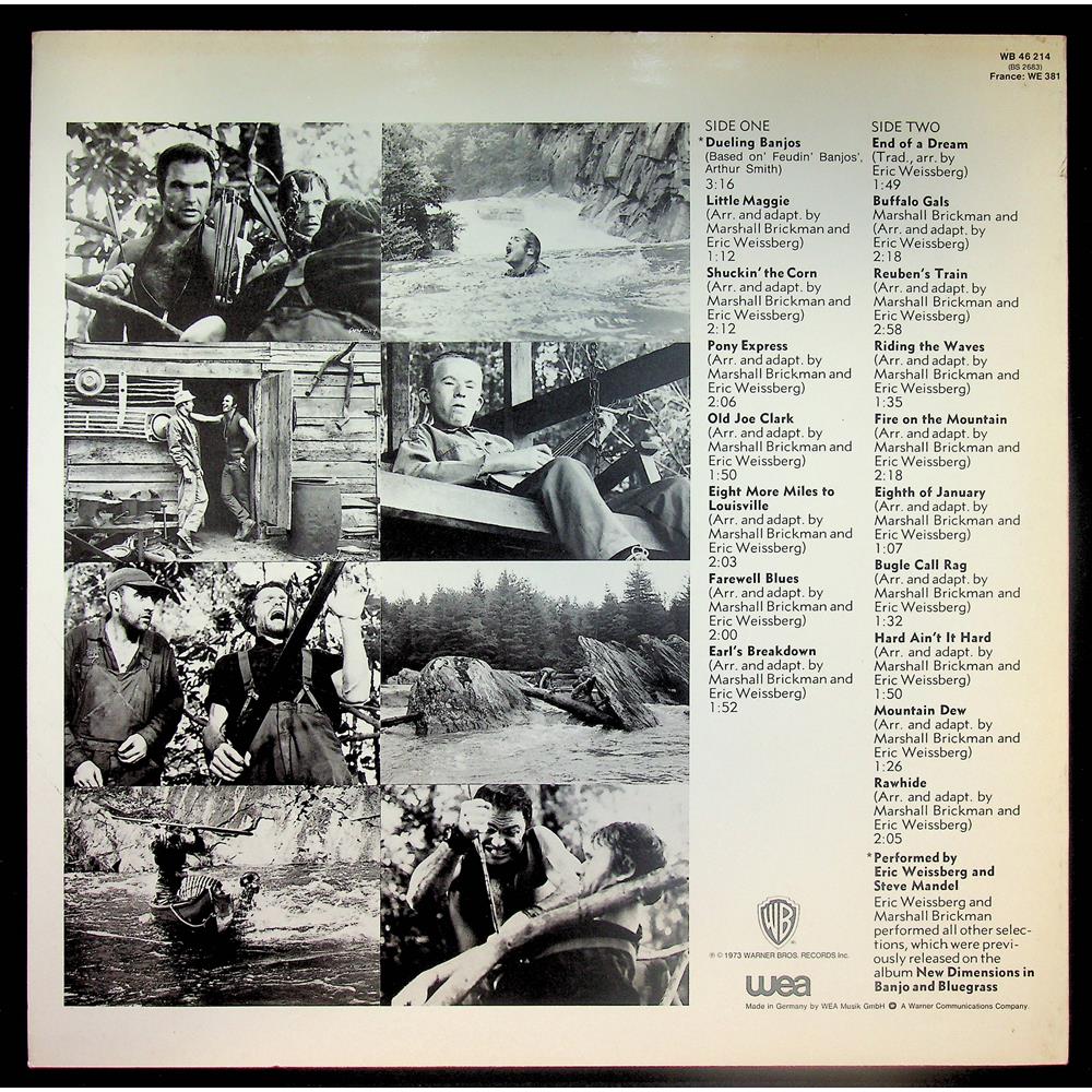 EBOND Eric Weissberg - Dueling Banjos From The Original Sound Track Of Deliverance And Additional Music Vinile V053083