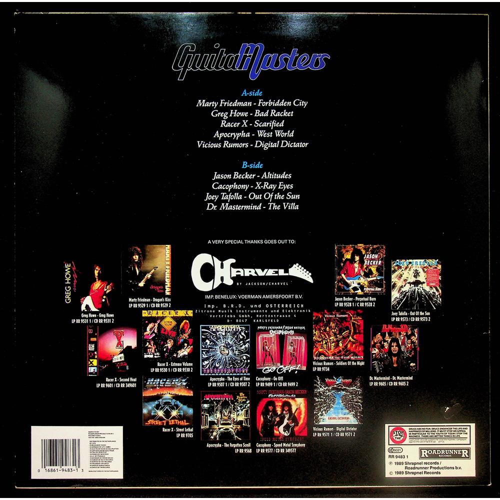 EBOND Various - Guitar Masters Vinile V053087