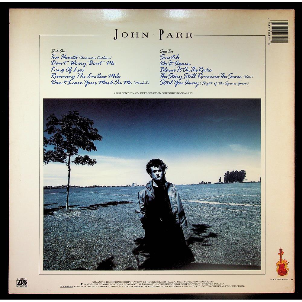 EBOND John Parr - Running The Endless Mile Vinile V053096