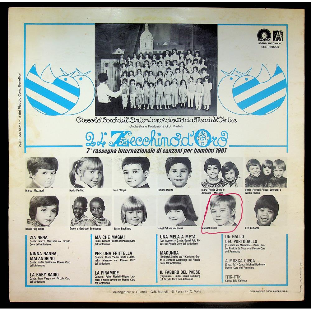 EBOND Piccolo Coro Dell'Antoniano - 24° Zecchino D'Oro 1981 Vinile V054000