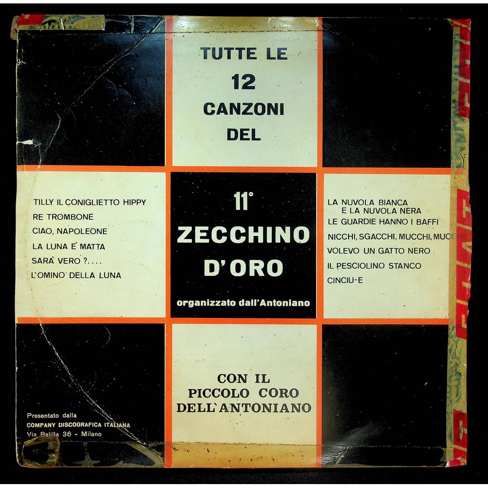 EBOND Piccolo Coro Dell'Antoniano - 11° Zecchino D'Oro 1969 Vinile V054011