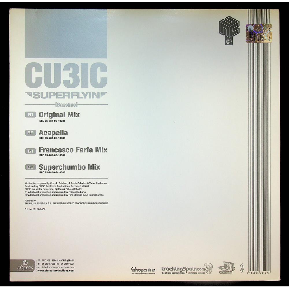 EBOND Cubic - Superflyin Vinile V054043