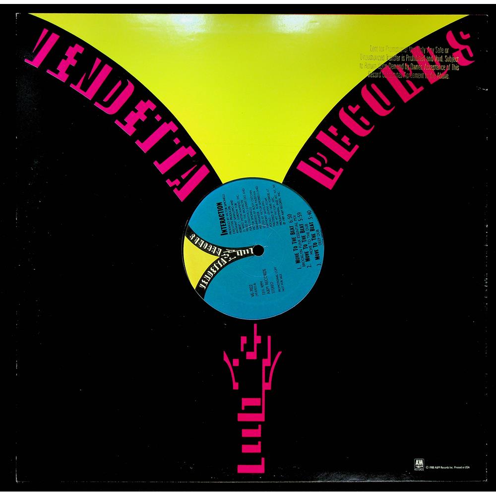 EBOND Interaction - Move To The Beat - promo Vinile V054063