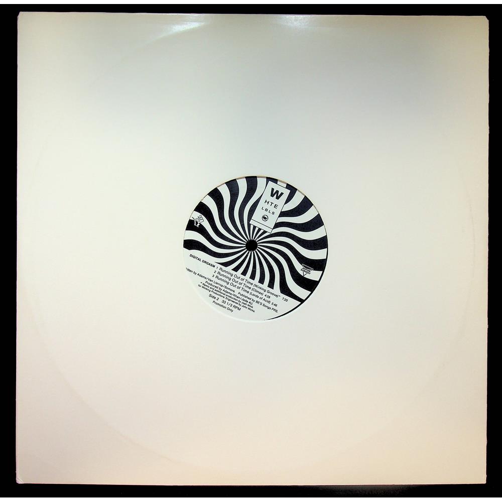 EBOND Digital Orgasm - Running Out Of Time (Remixes) - promo Vinile V054069