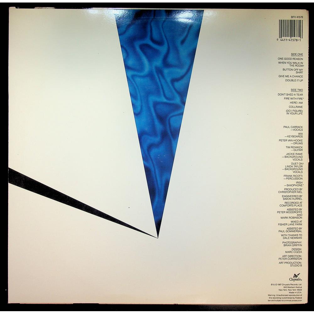EBOND Paul Carrack - One Good Reason Vinile V054090