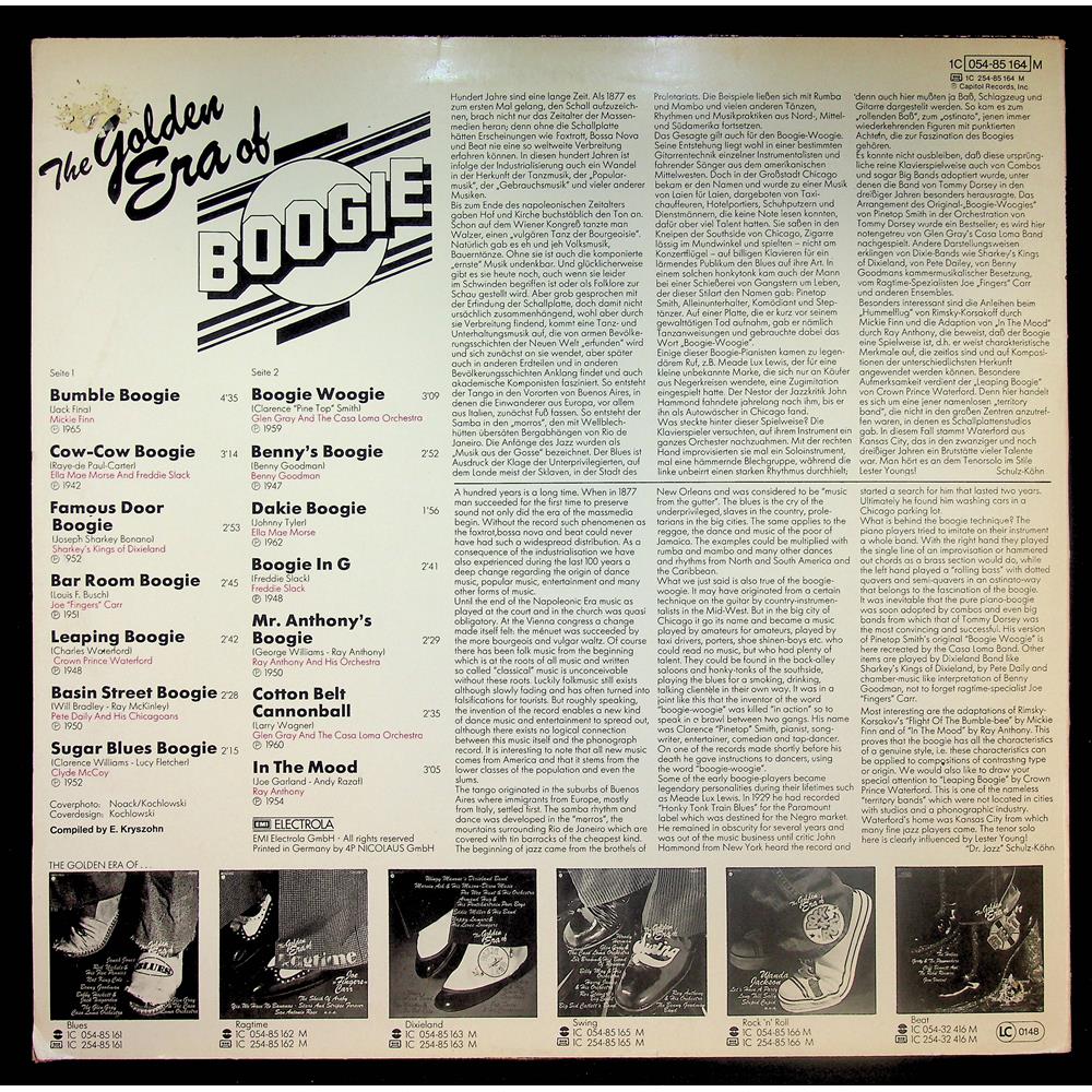 EBOND Various - The Golden Era Of Boogie Vinile V055125