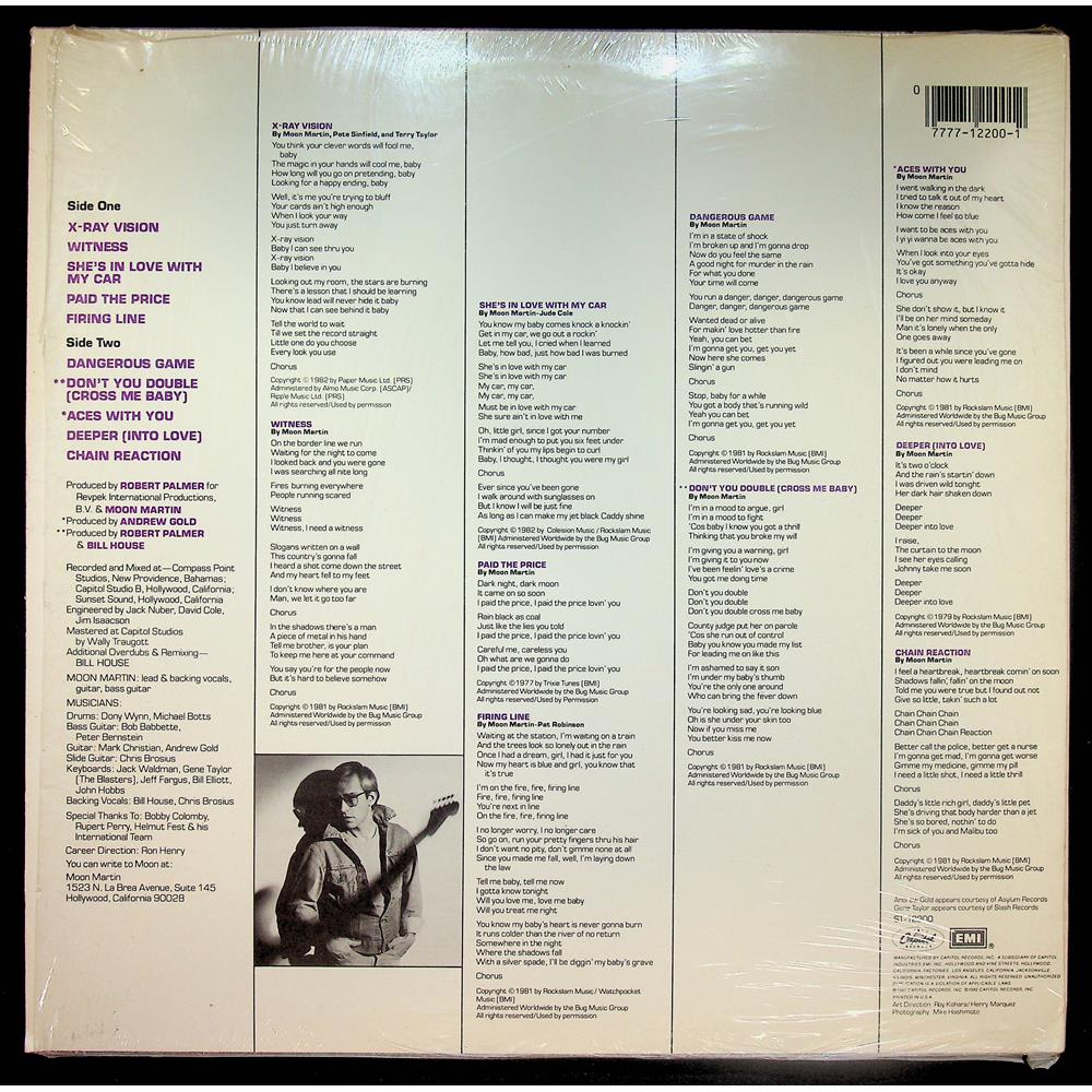 EBOND Moon Martin - Mystery Ticket Vinile V055127