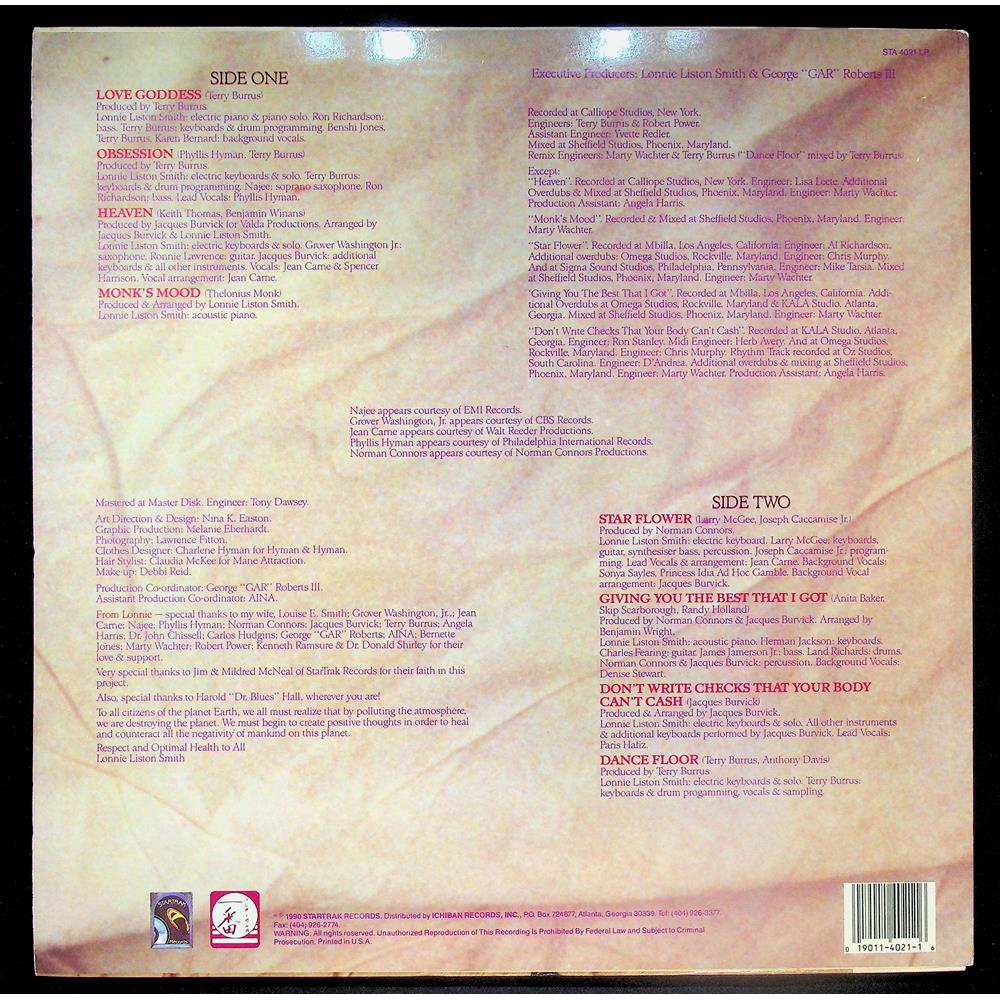 EBOND Lonnie Liston Smith - Love Goddess Vinile V055143