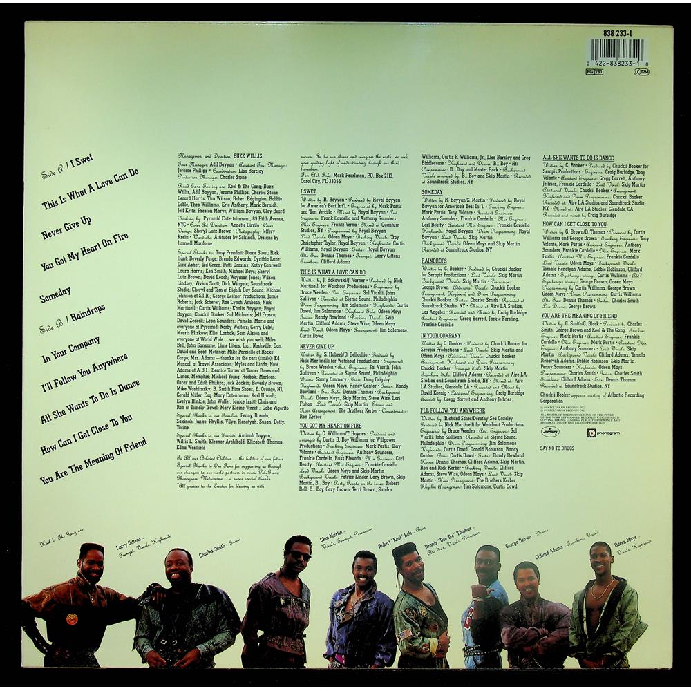 EBOND Kool & The Gang - Sweat Vinile V056006
