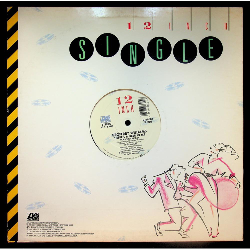 EBOND Geoffrey Williams - There's A Need In Me Vinile V056066