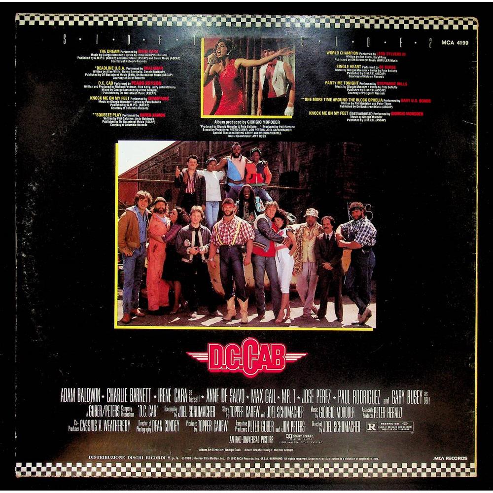 EBOND Various - D.C. Cab - Music From The Original Motion Picture Soundtrack Vinile V056085