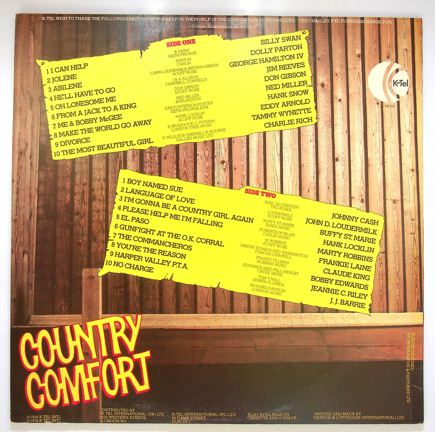 EBOND Various - Country Comfort Vinile V064051