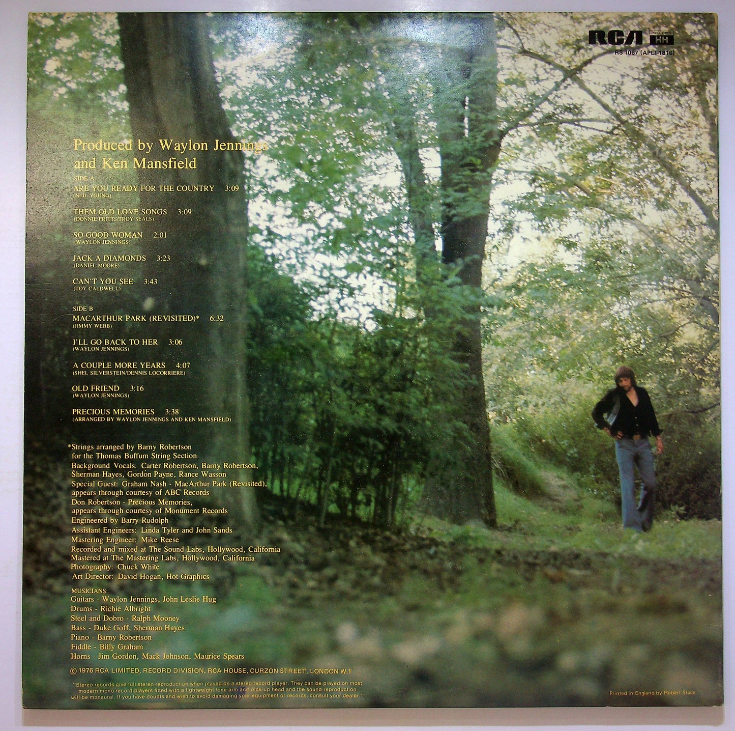 EBOND Waylon Jennings - Are You Ready For The Country Vinile V064114