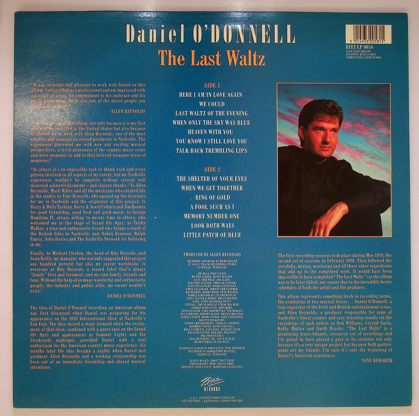 EBOND Daniel O'Donnell - The Last Waltz Vinile V064129