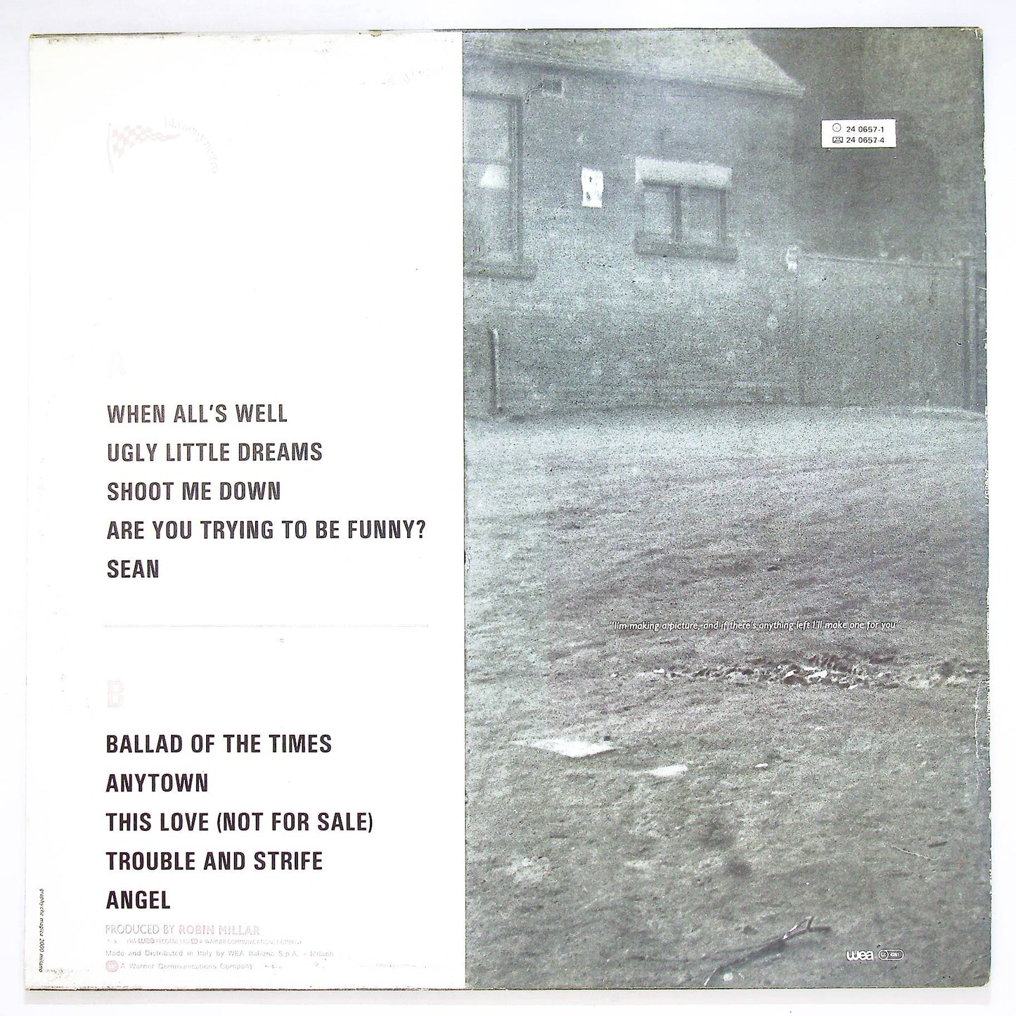 EBOND Everything But The Girl - Love Not Money Vinile V065093