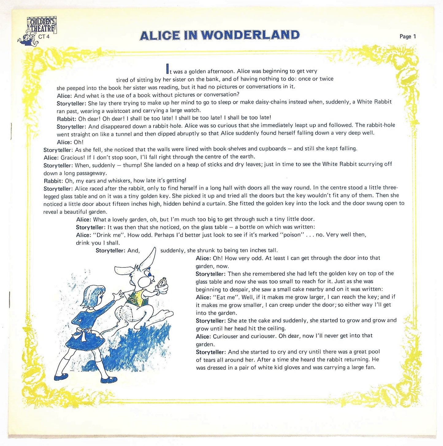 EBOND Fantasia Theatre Group - Heidi / Alice In Wonderland Vinile V065098