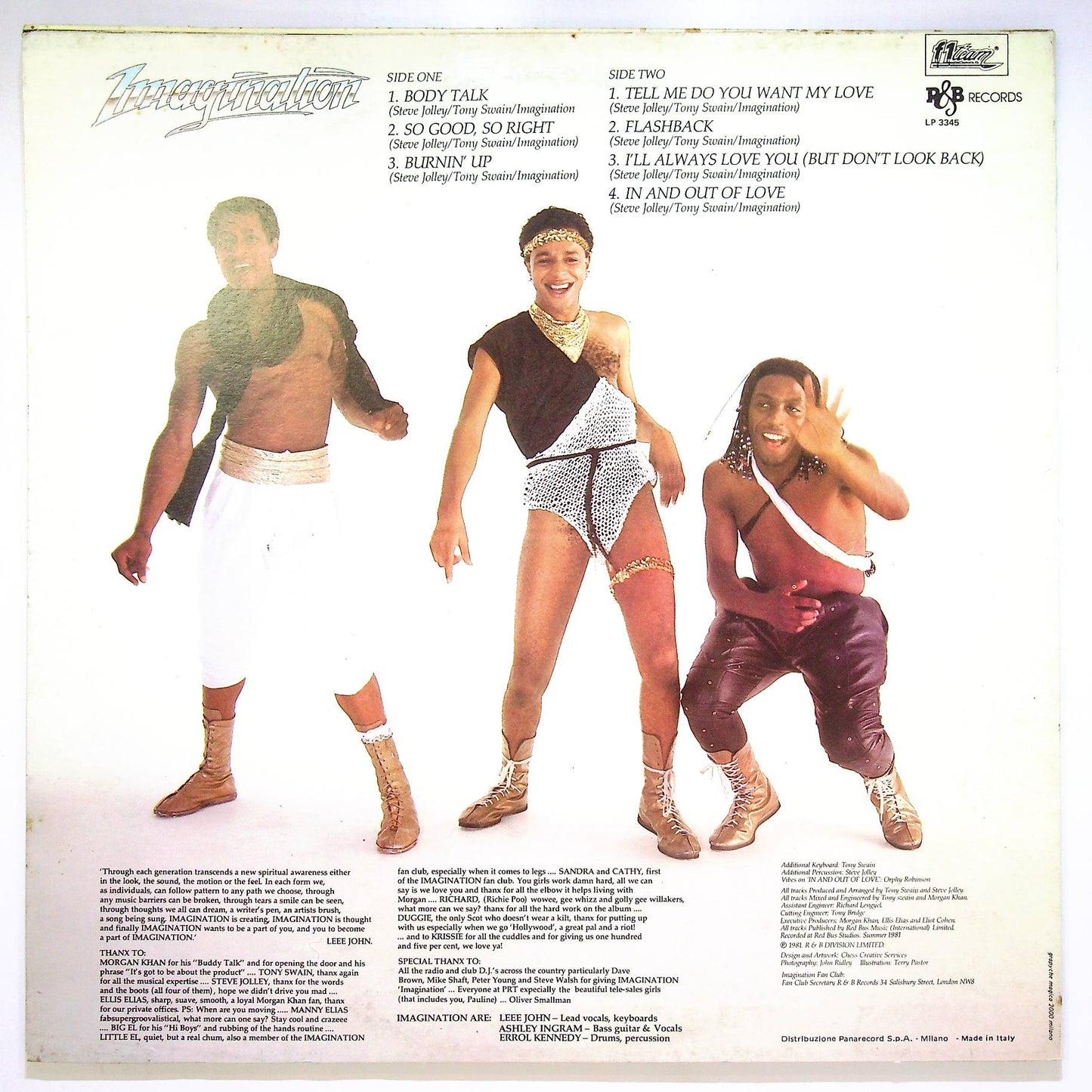 EBOND Imagination - Body Talk Vinile V065116