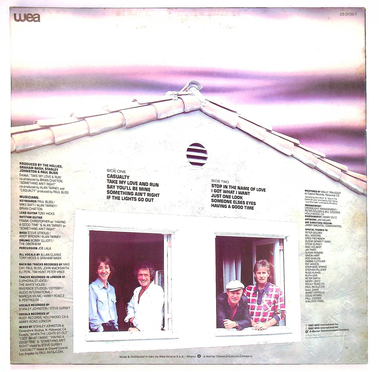 EBOND The Hollies - What Goes Around... Vinile V066038