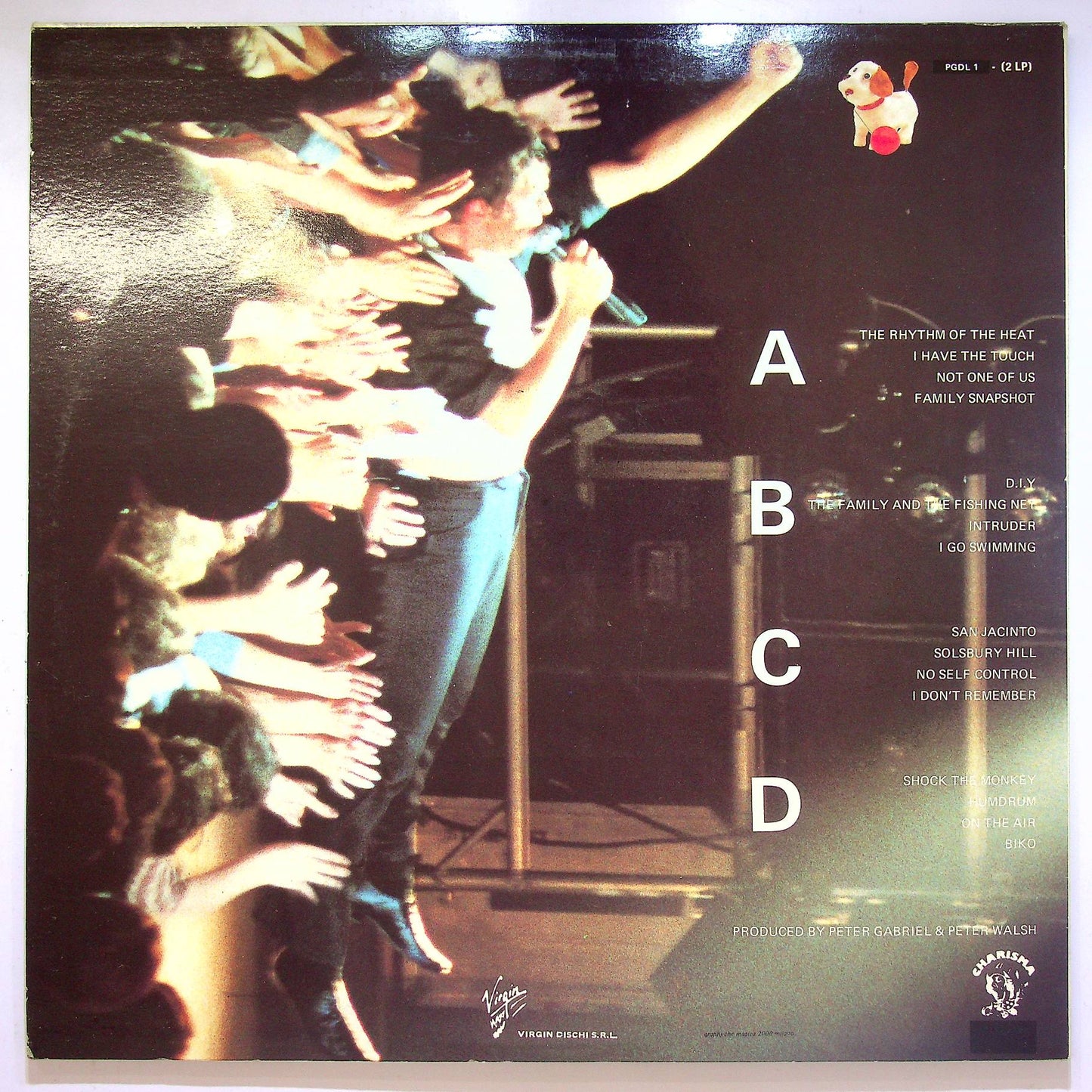 EBOND Peter Gabriel - Plays Live Vinile V066065