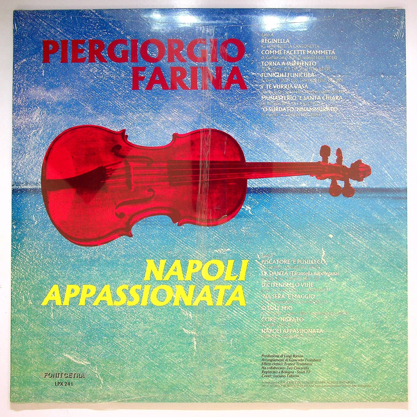 EBOND Piergiorgio Farina - Napoli Appassionata Vinile V066088
