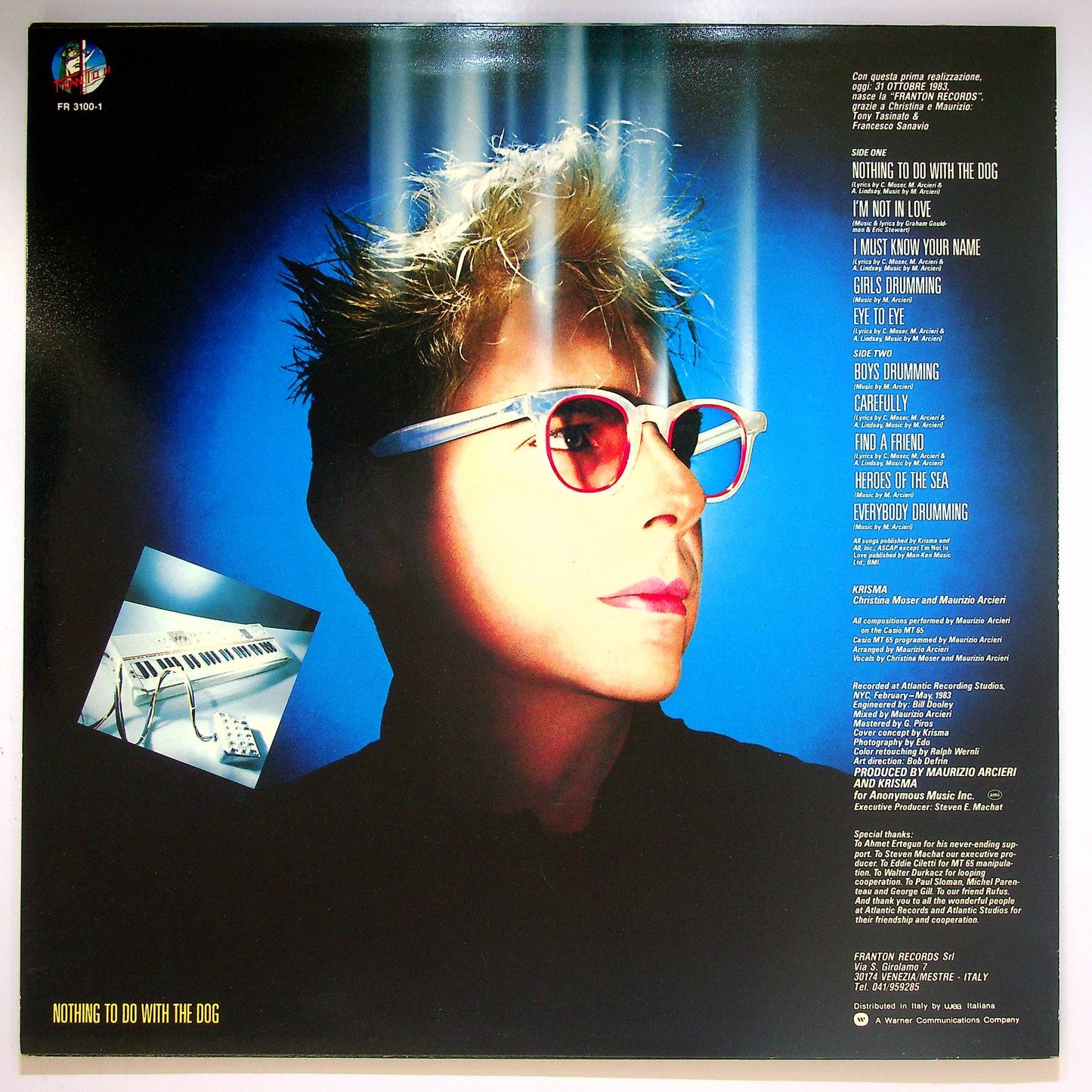 EBOND Krisma - Nothing To Do With The Dog Vinile V066089