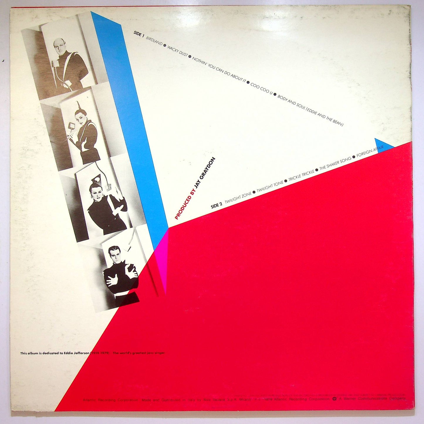 EBOND The Manhattan Transfer - Extensions Vinile V066129