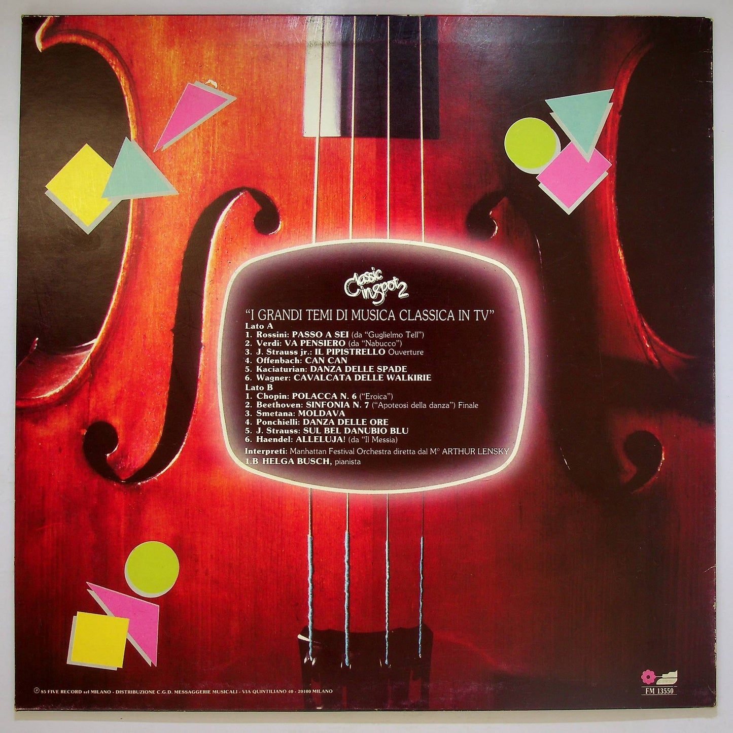 EBOND Manhattan Festival Orchestra - Classic In Spot 2 Vinile V067144