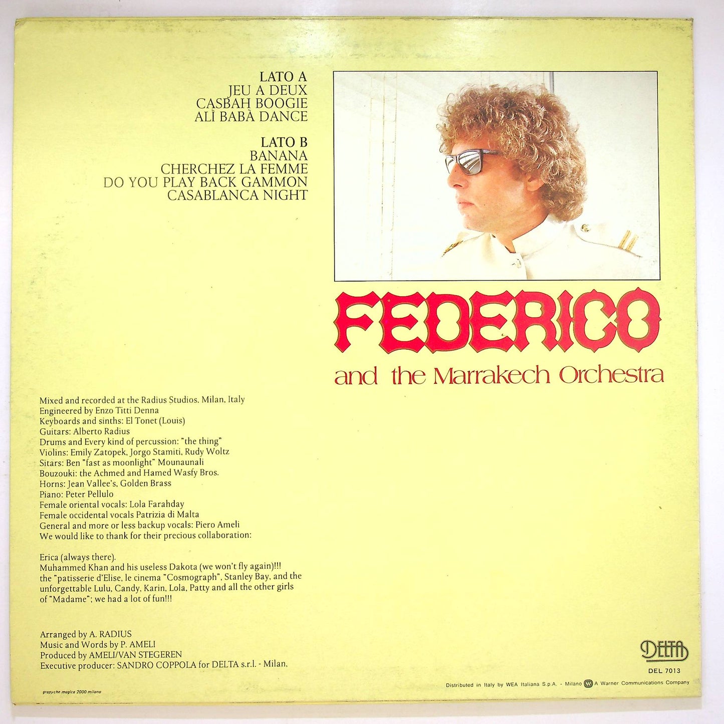 EBOND Federico And The Marrakech Orchestra Vinile V068006