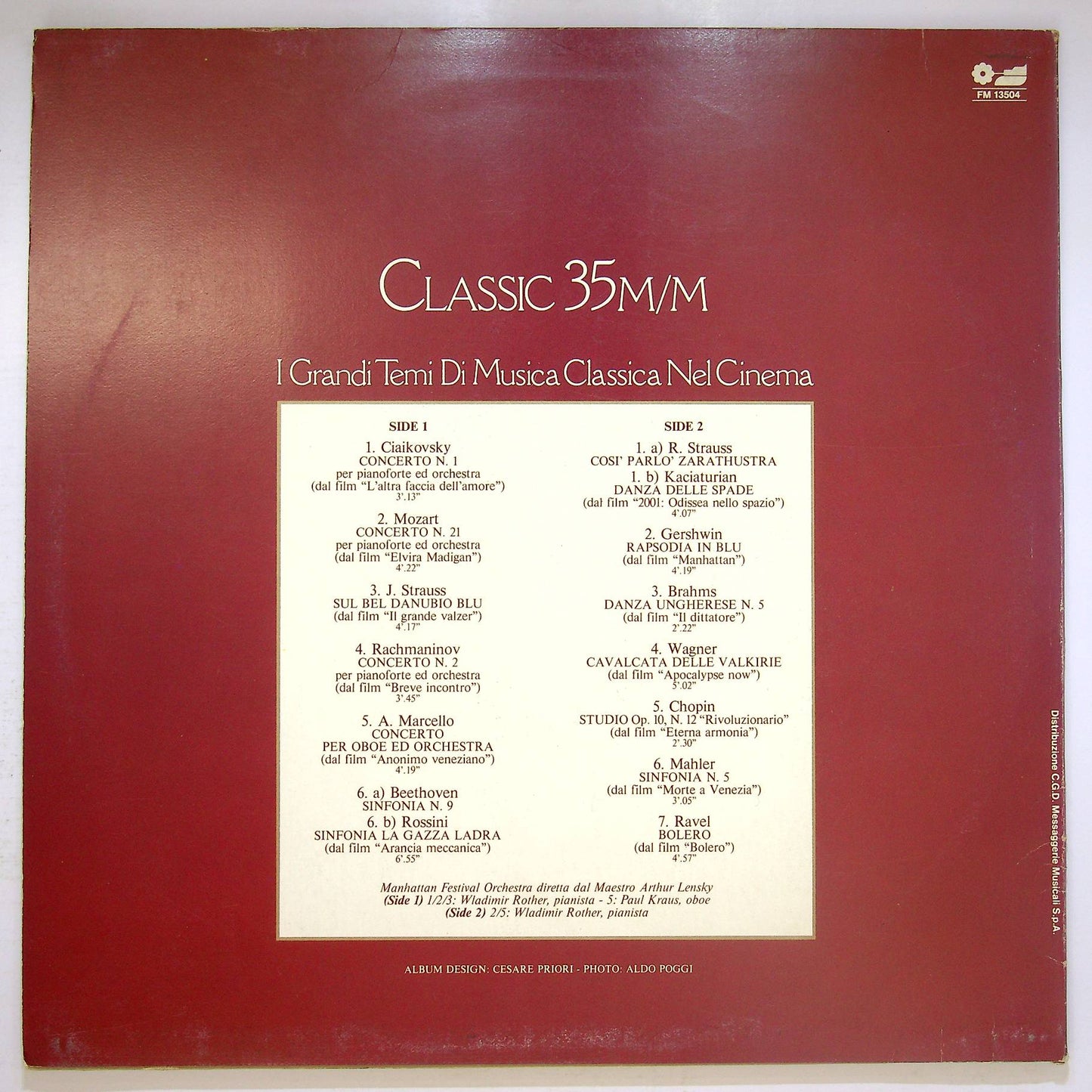 EBOND Manhattan Festival Orchestra - Classic 35 M/M Vinile V068014