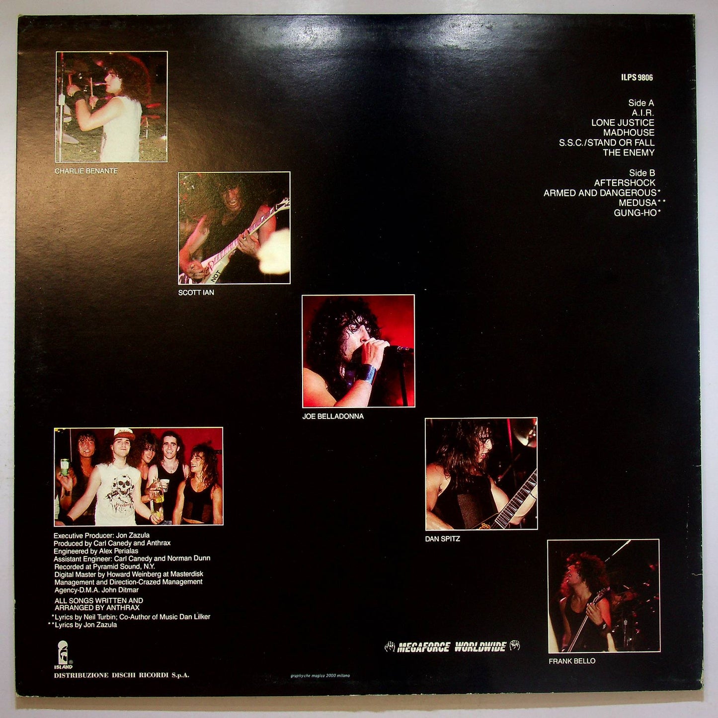 EBOND Anthrax - Spreading The Disease Vinile V068023
