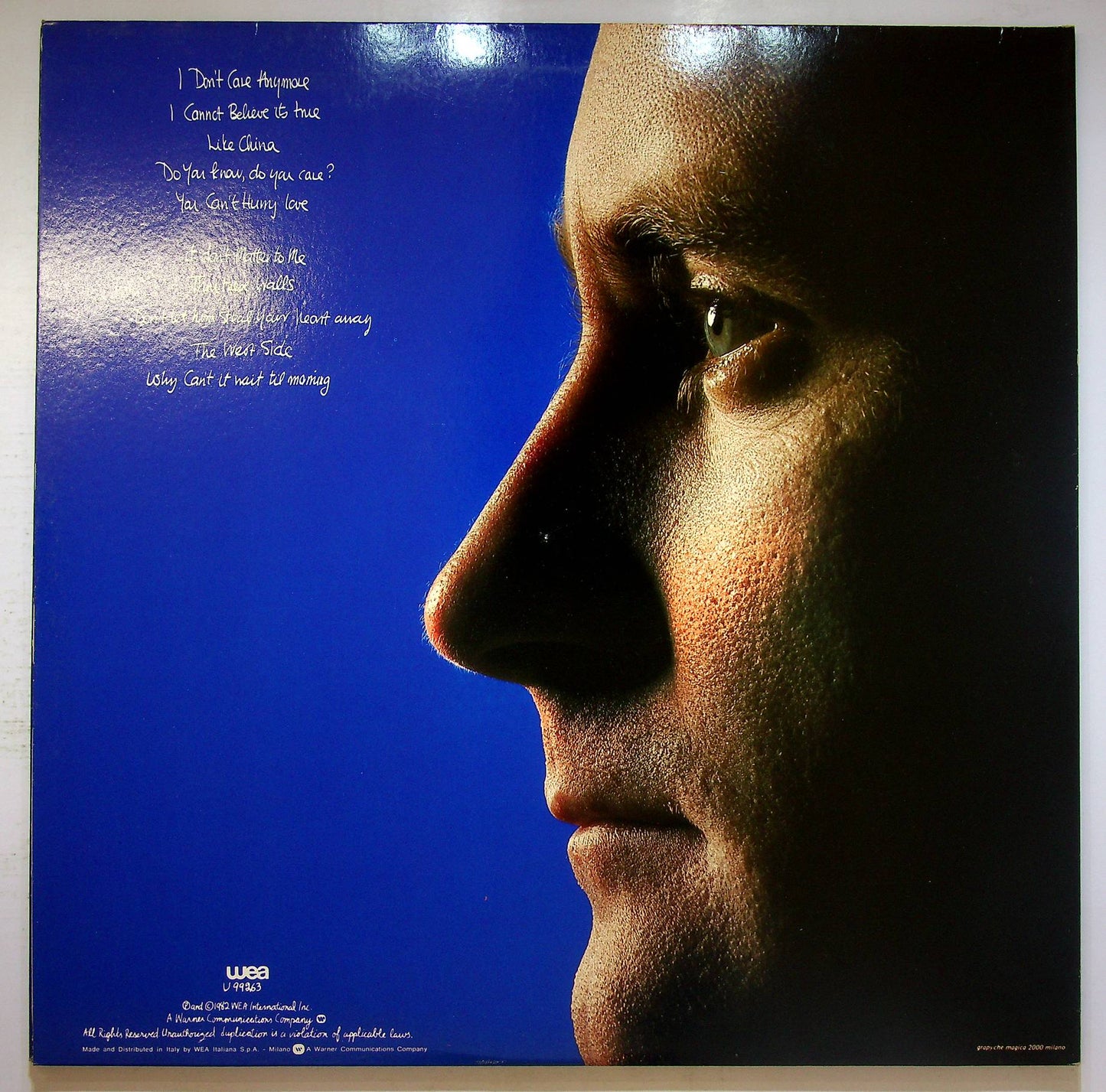 EBOND Phil Collins - Hello, I Must Be Going! Vinile V069068