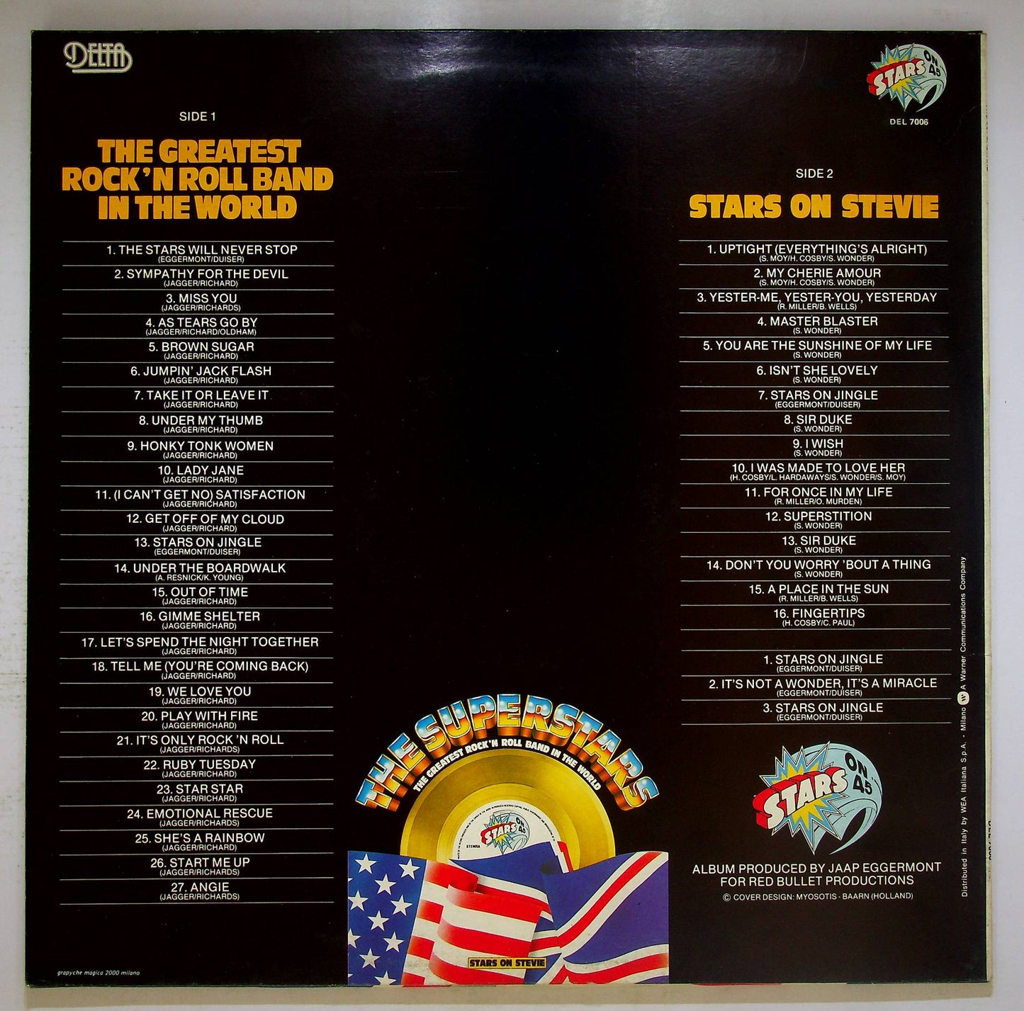 EBOND Stars On 45 - The Superstars Vinile V069090