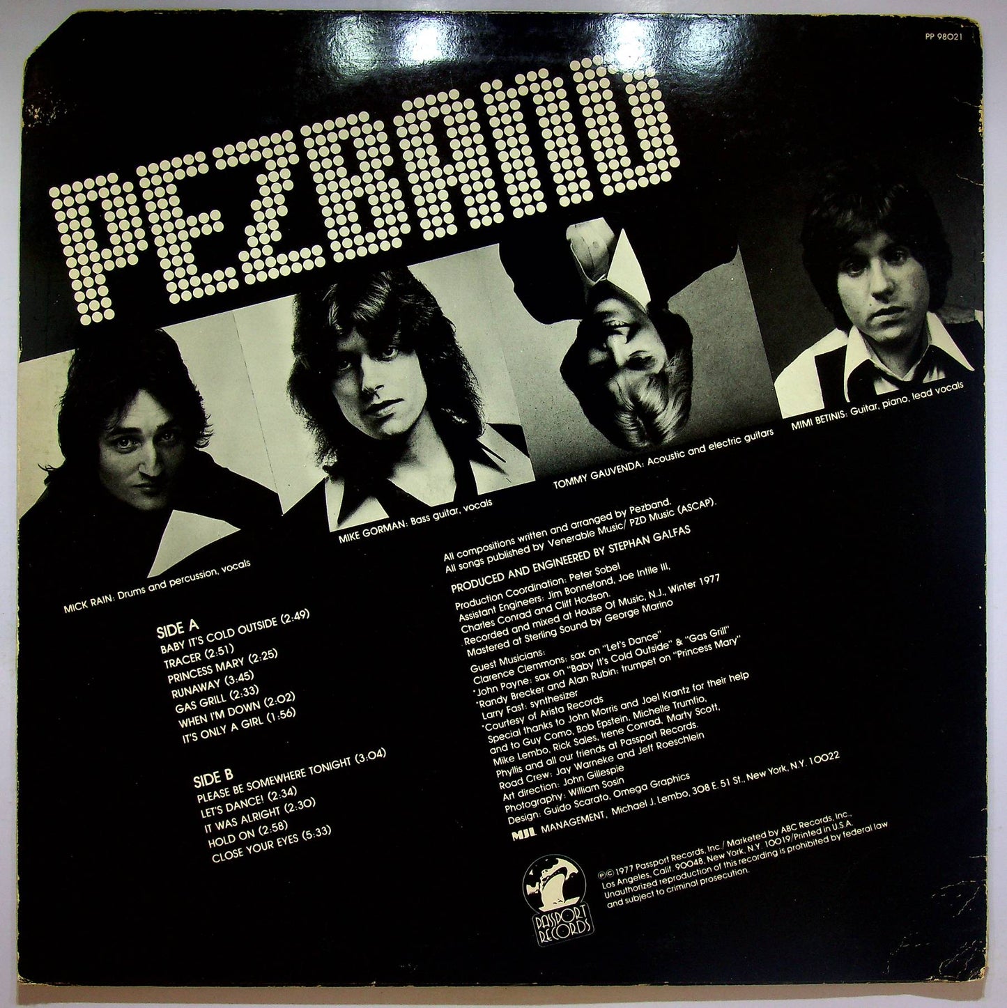 EBOND Pezband - Pezband Vinile V070043