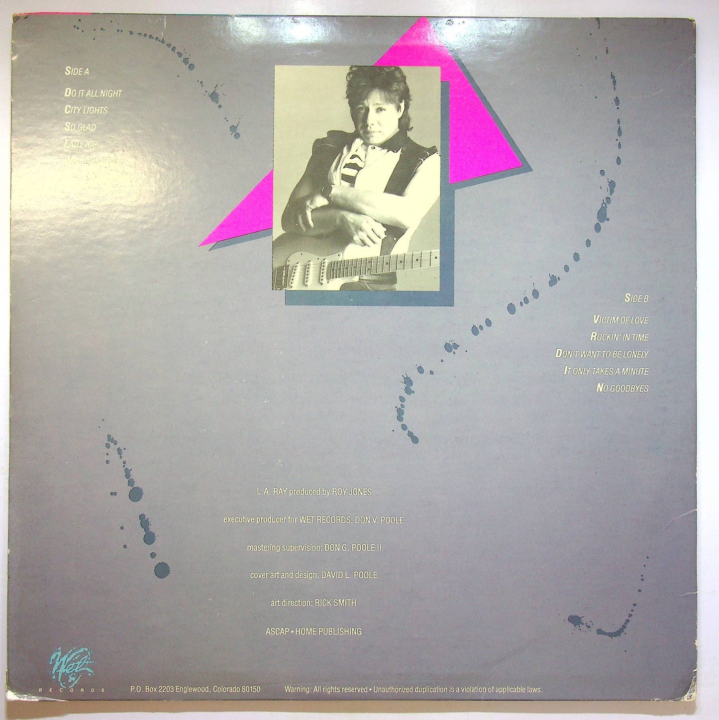 EBOND L.A. Ray And The Shades - Wild Weekend Vinile V070048