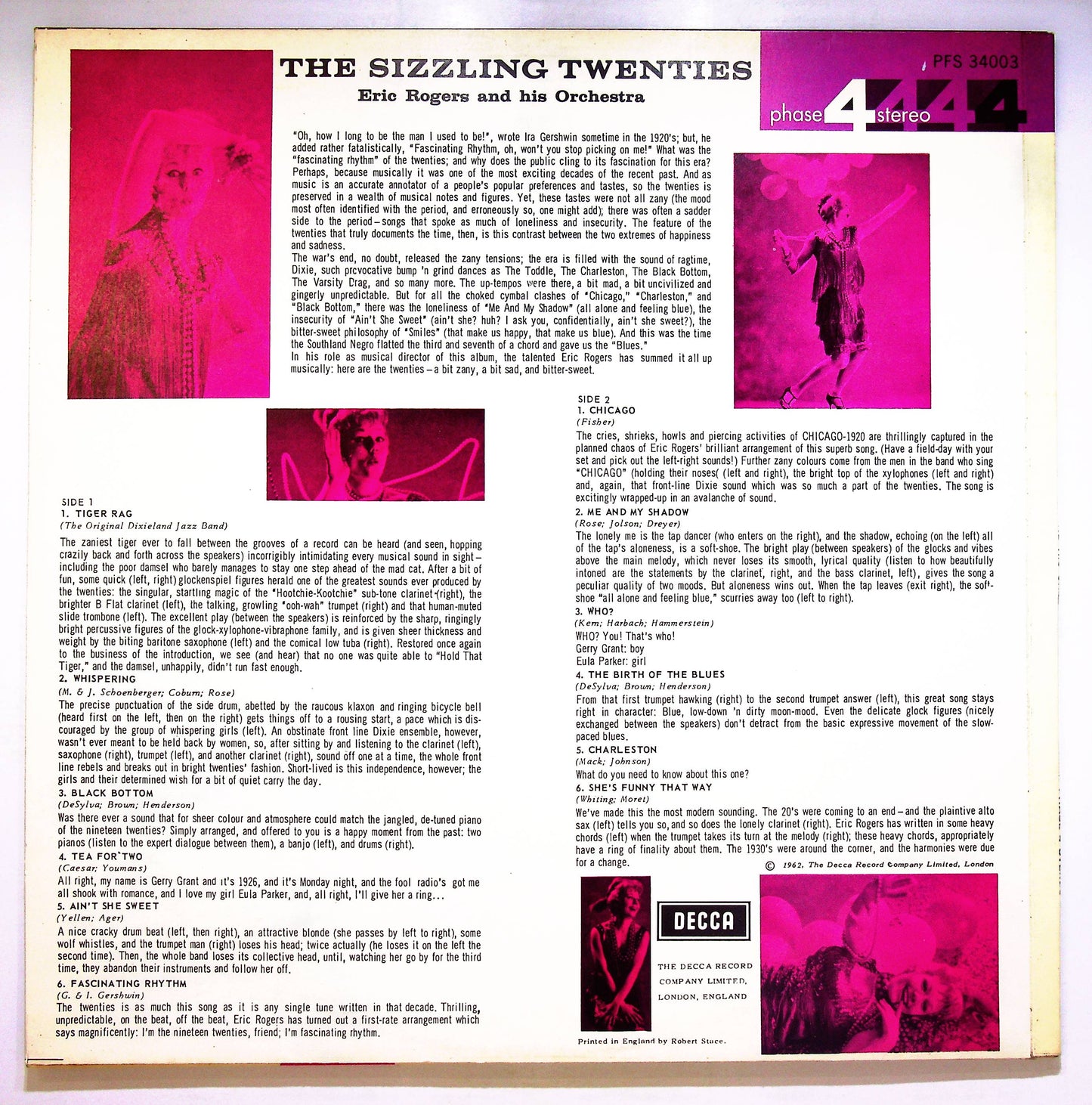EBOND Eric Rogers And His Orchestra - The Sizzling Twenties Vinile V071086
