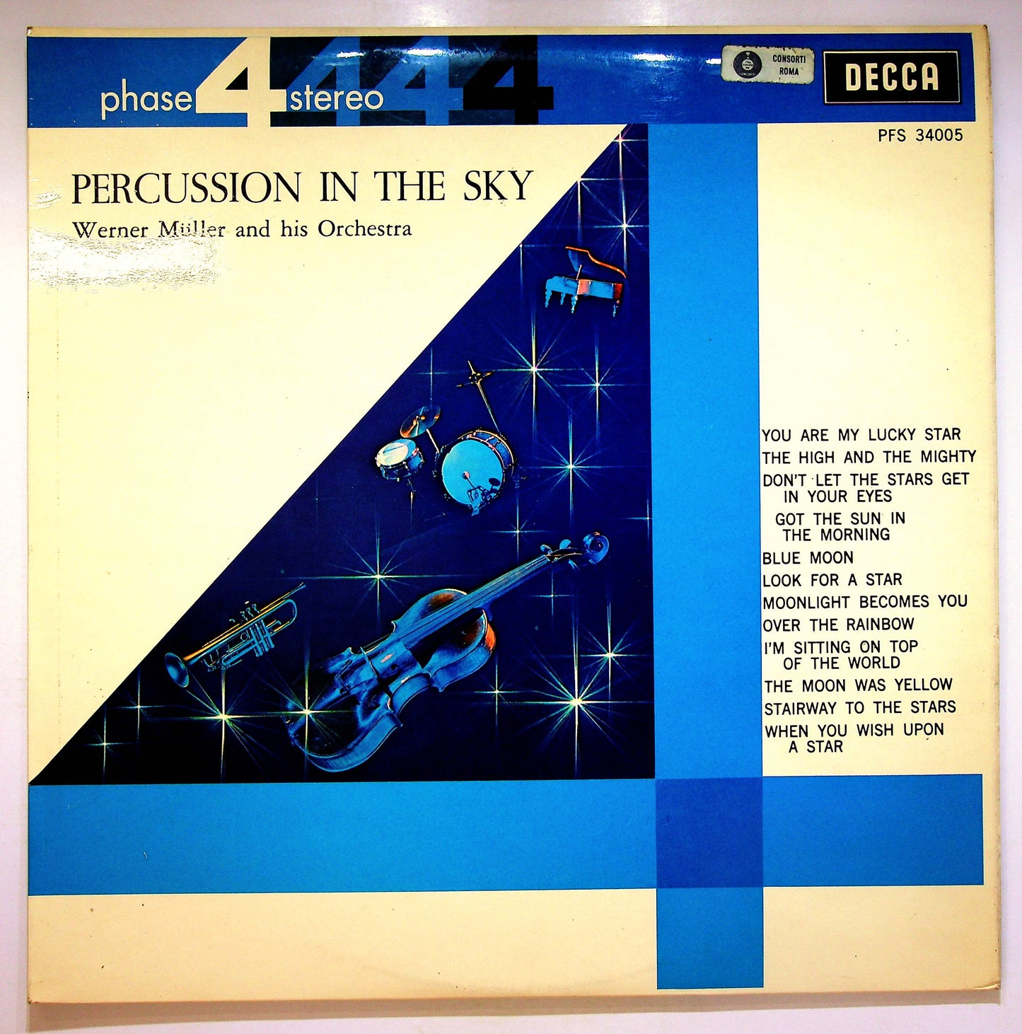 EBOND Werner Muller And His Orchestra - Percussion In The Sky Vinile V071087