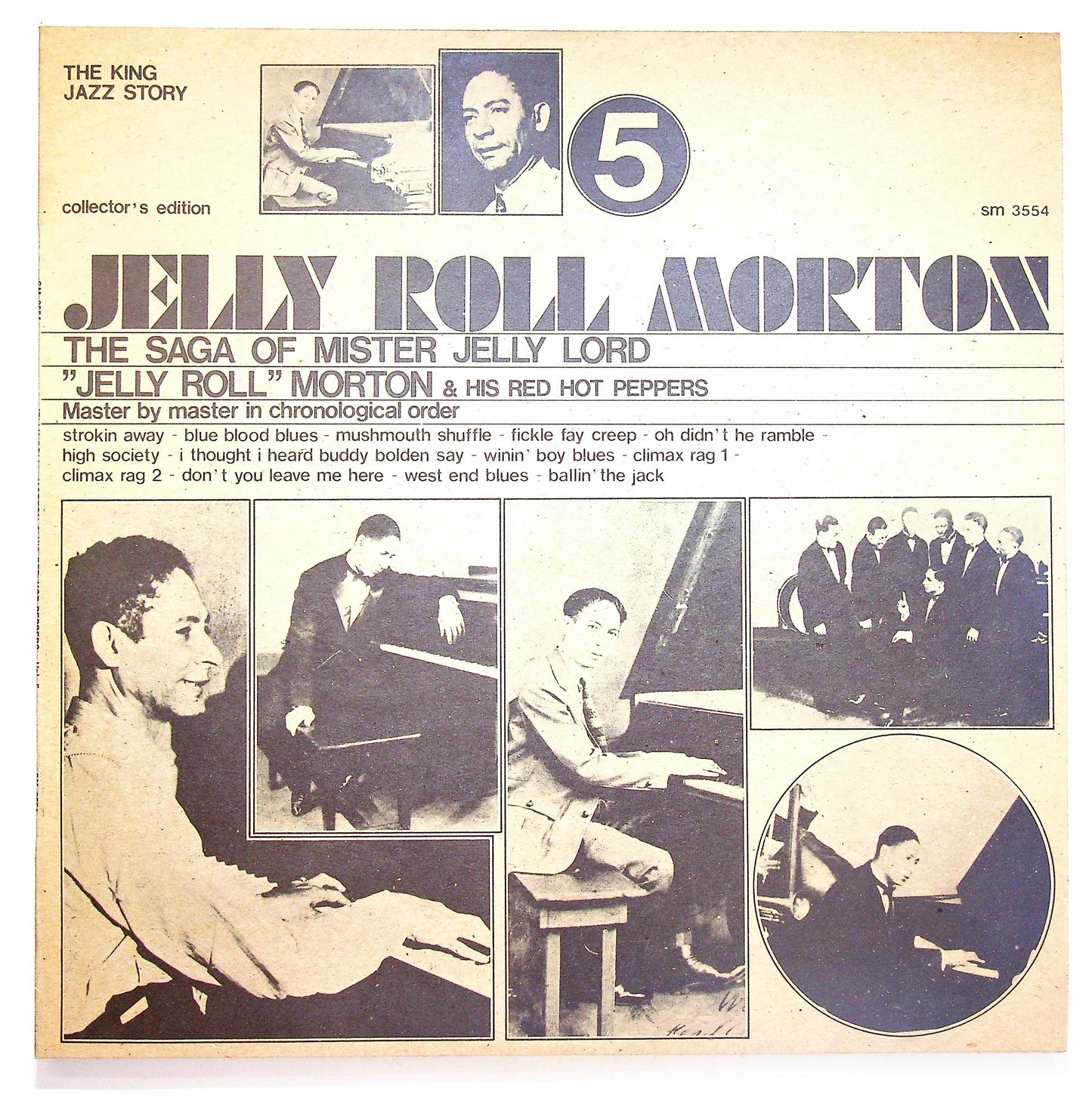 EBOND Jelly Roll Morton - The Saga Of Mister Jelly Lord Vol. 5 Vinile V071092
