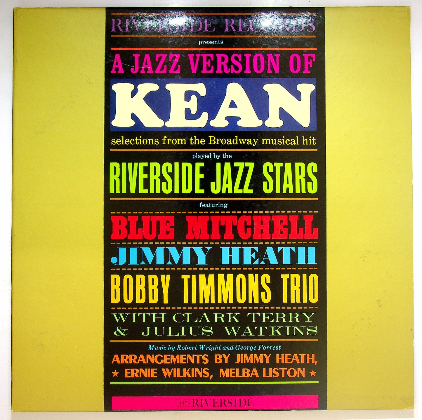 EBOND The Riverside Jazz Stars - A Jazz Version Of Kean Vinile V071138