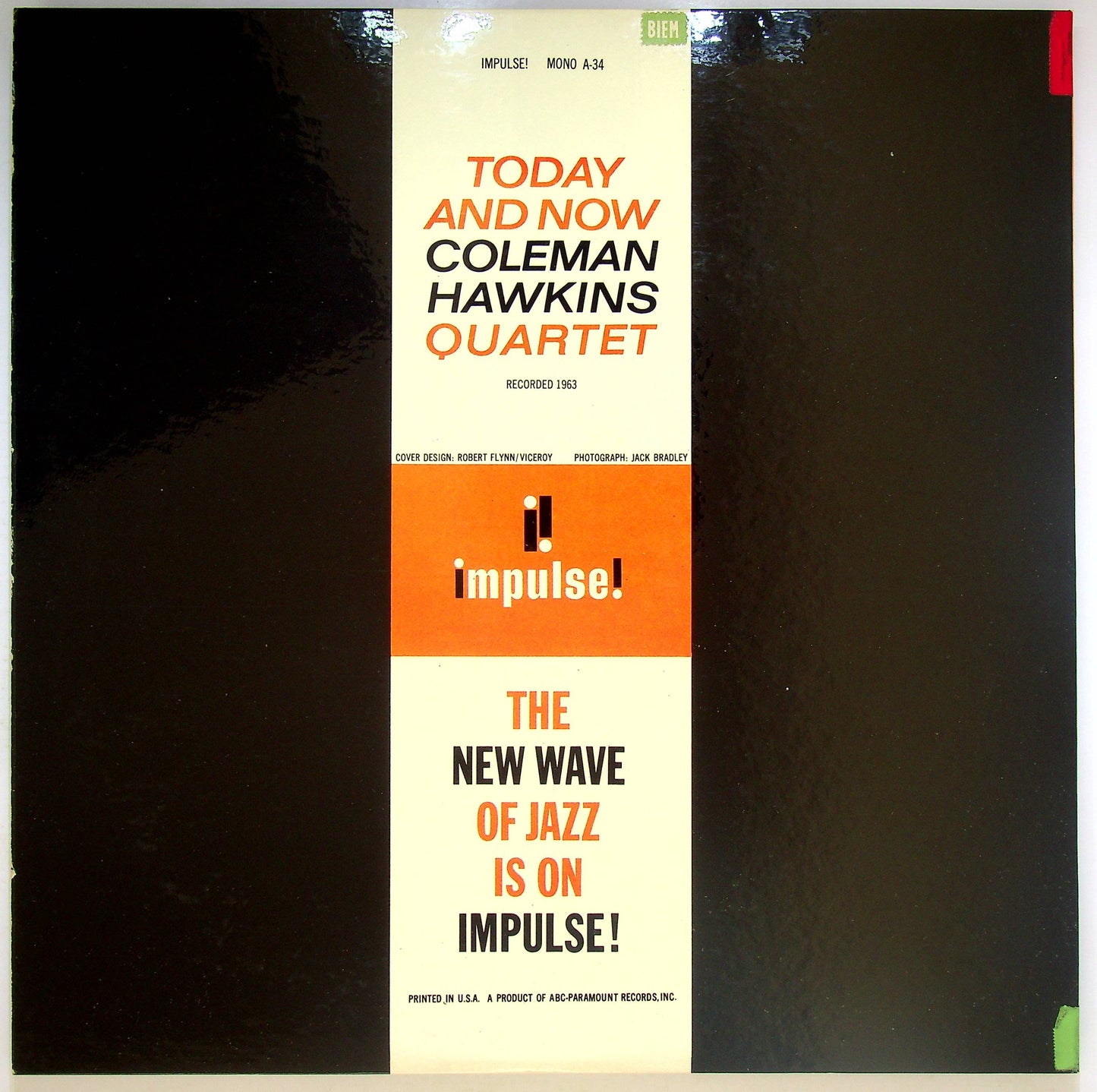 EBOND Coleman Hawkins Quartet - Today And Now Vinile V072008