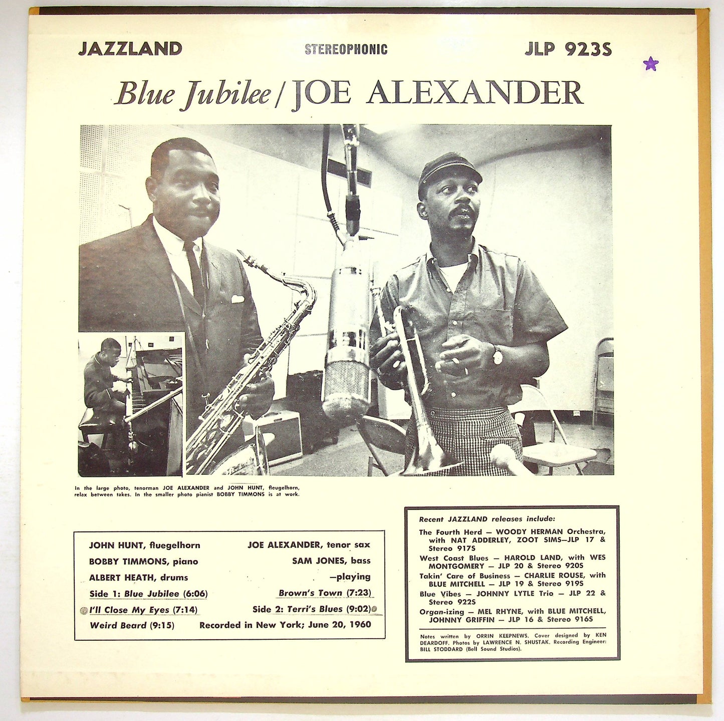 EBOND Joe Alexander - Blue Jubilee Vinile V072010