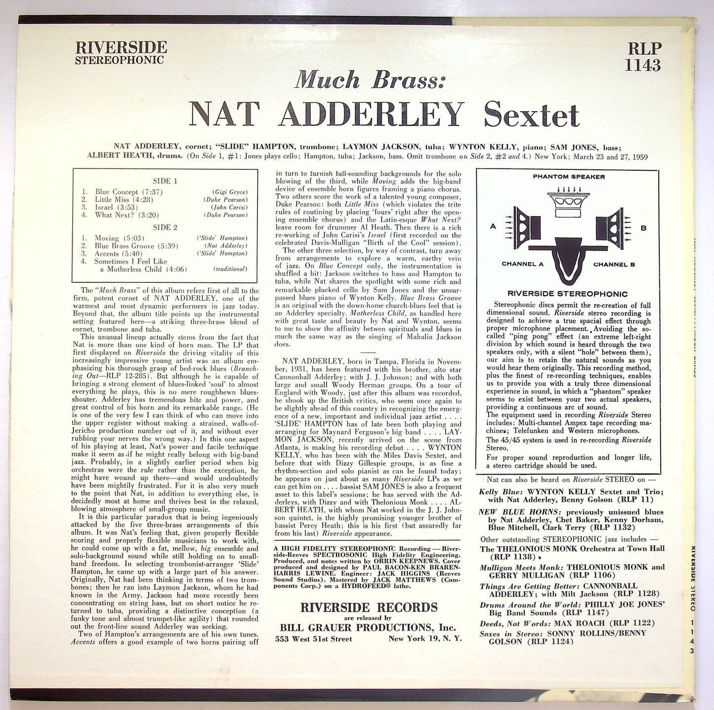 EBOND Nat Adderley Sextet - Much Brass Vinile V072014