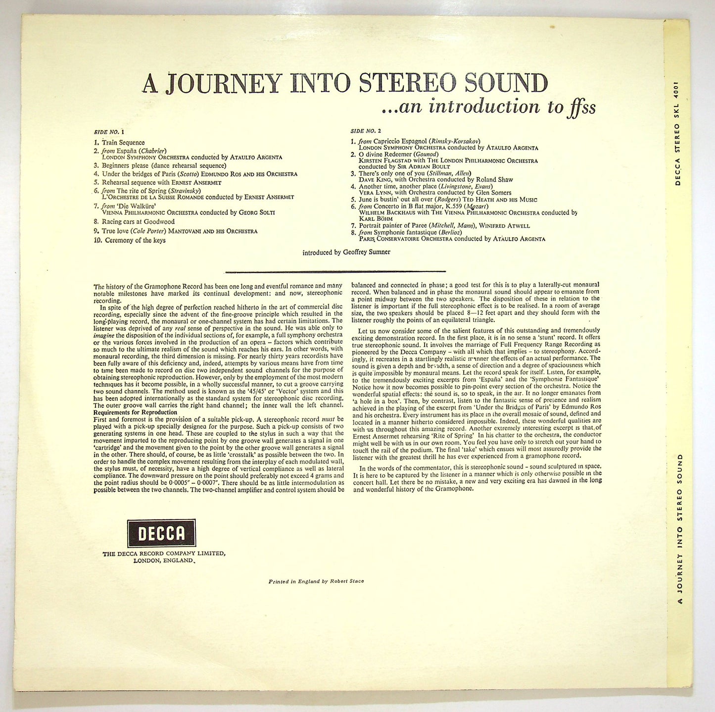 EBOND Various - A Journey Into Stereo Sound Vinile V072031