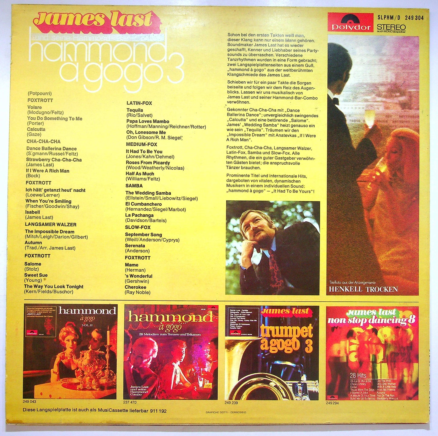 EBOND James Last - Hammond a Gogo 3 Vinile V072047