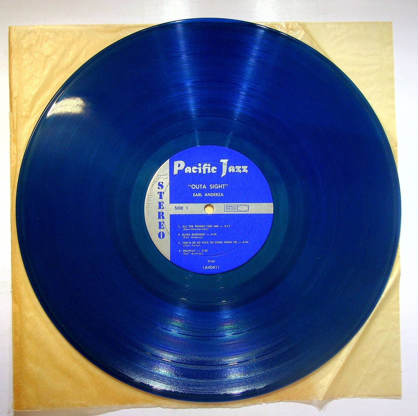 EBOND Earl Anderza - Outa Sight Vinile V072050