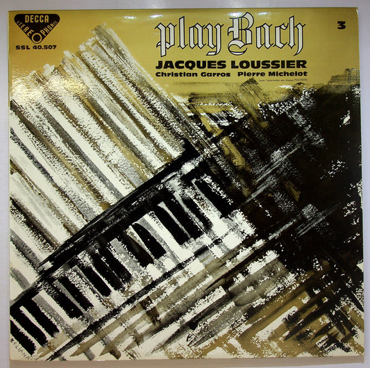 EBOND Jacques Loussier - Garros - Michelot - Play Bach No. 3 Vinile V072142