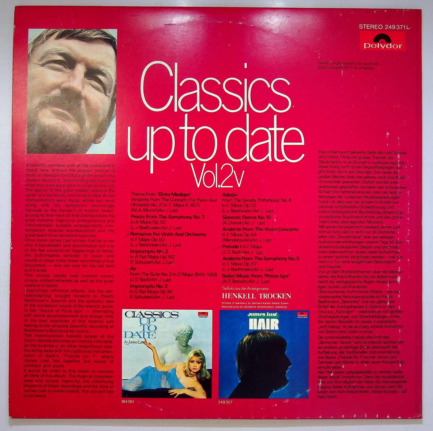 EBOND James Last - Classics Up To Date Vol. 2 Vinile V073021